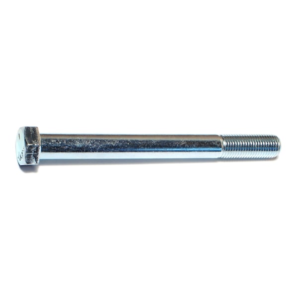 Midwest Fastener Grade 5, 7/16"-20 Hex Head Cap Screw, Zinc Plated Steel, 4-1/2 in L, 25 PK 00530 - main